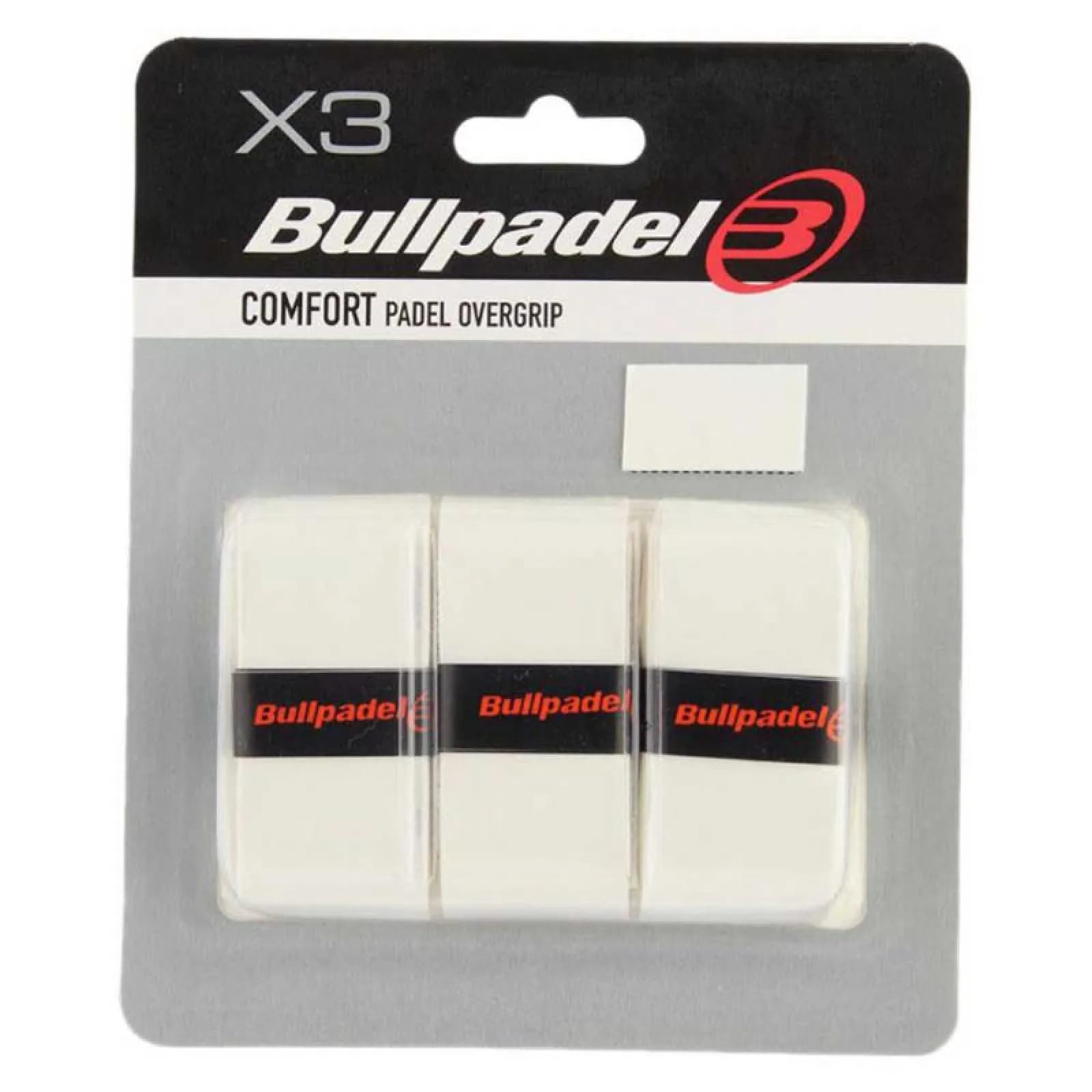 Bullpadel GB1603 Comfort 3 szt. white