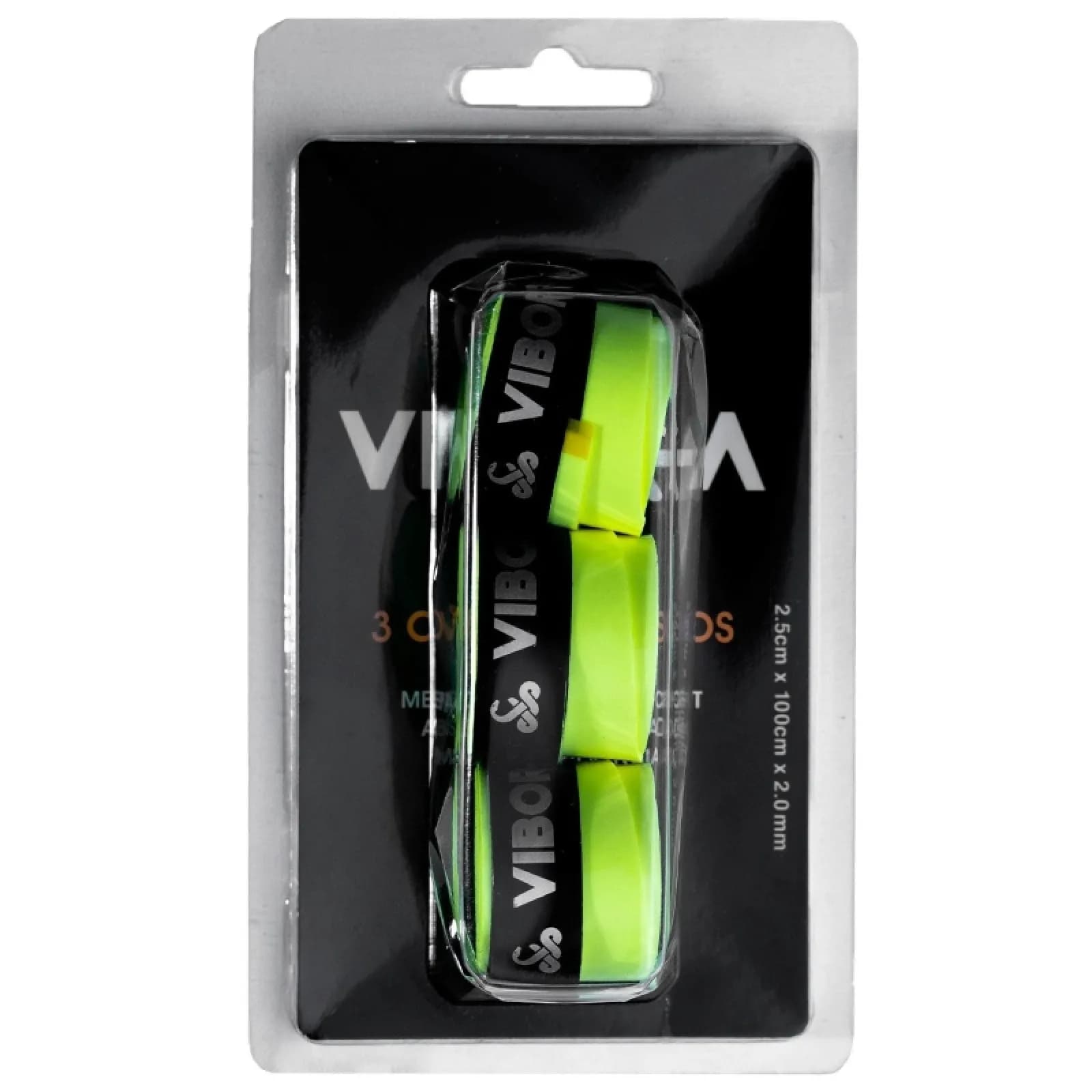 Vibora Pro gładkie fluo 3 szt. yellow