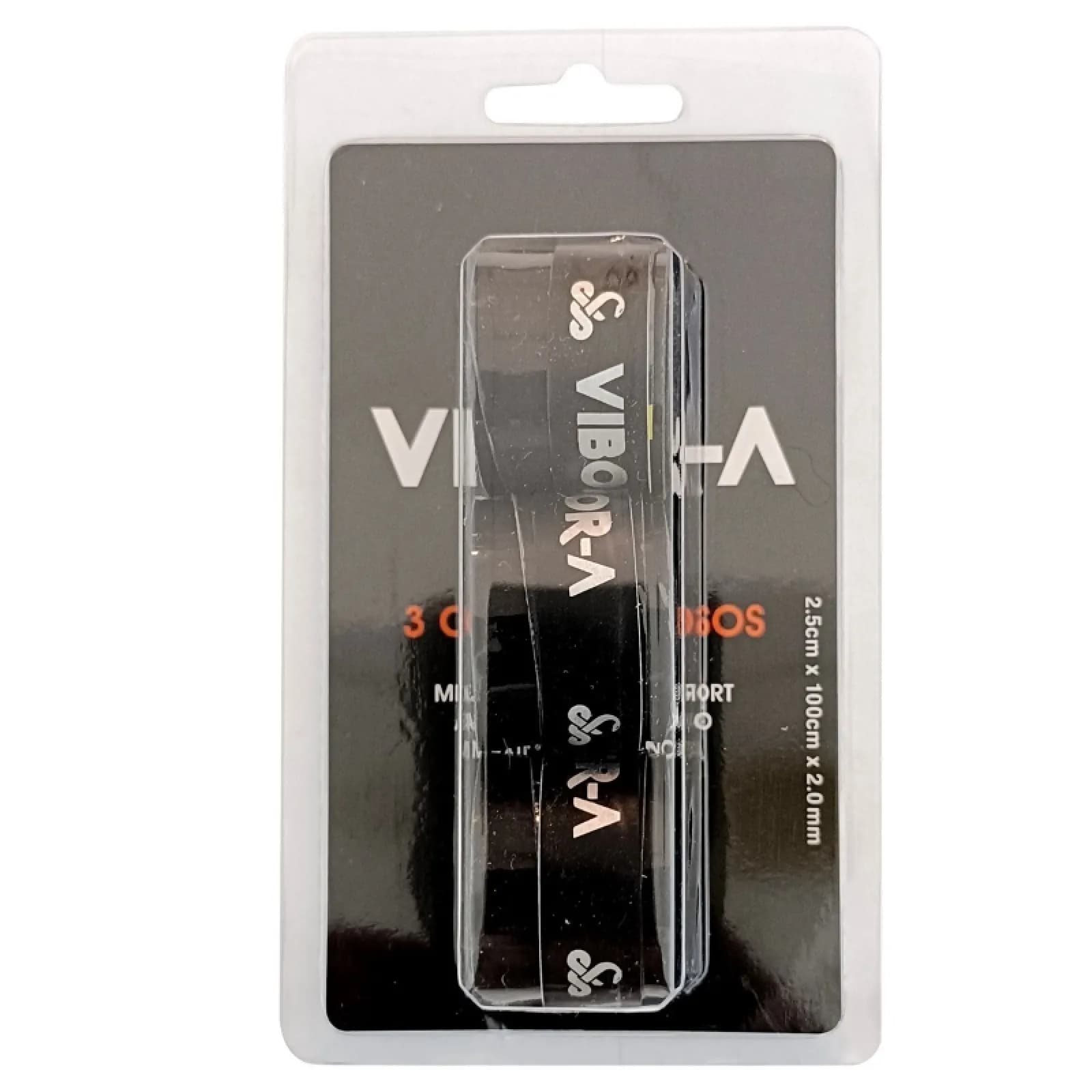 Vibora Pro gładkie 3 szt. black