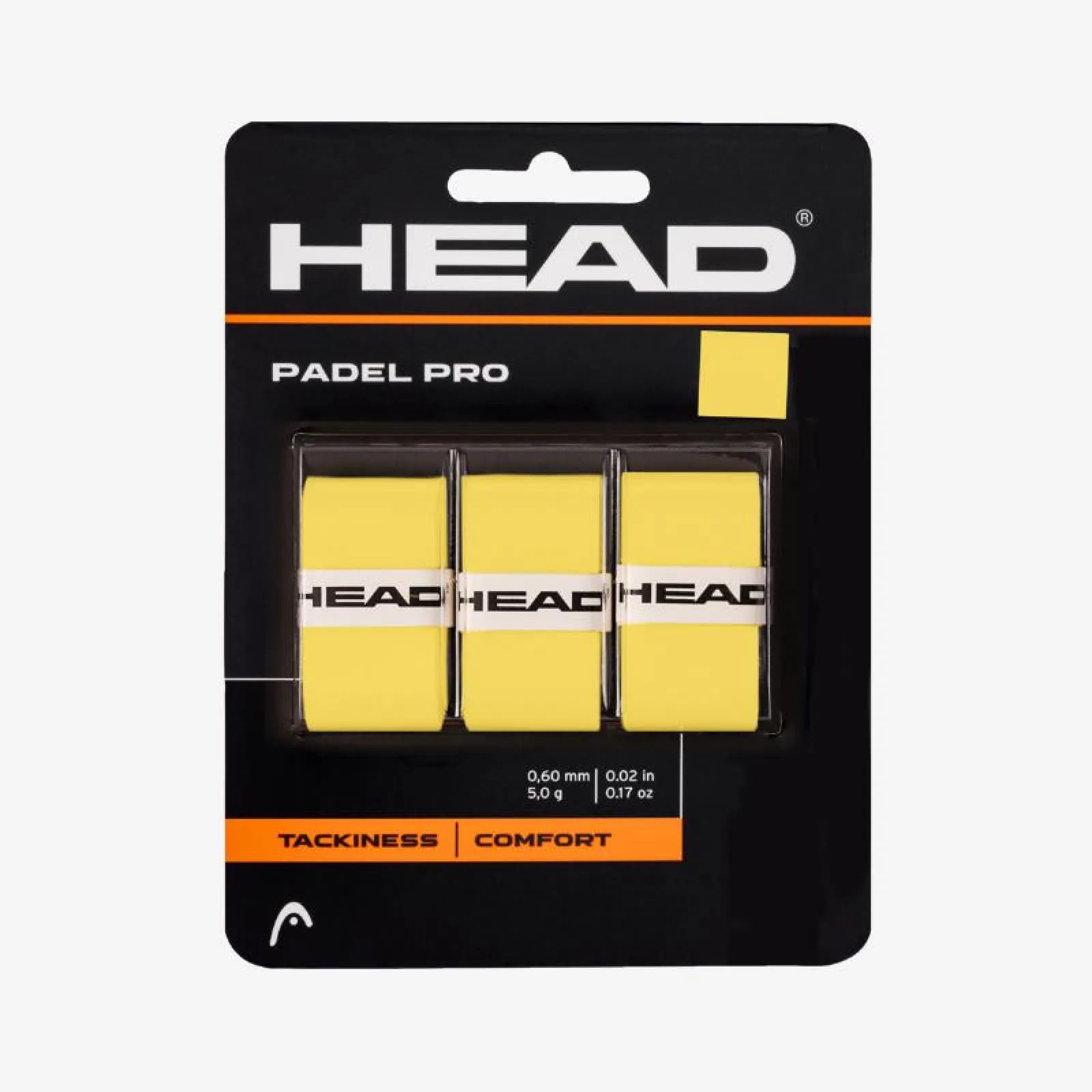 Head Padel Pro 3 szt. yellow