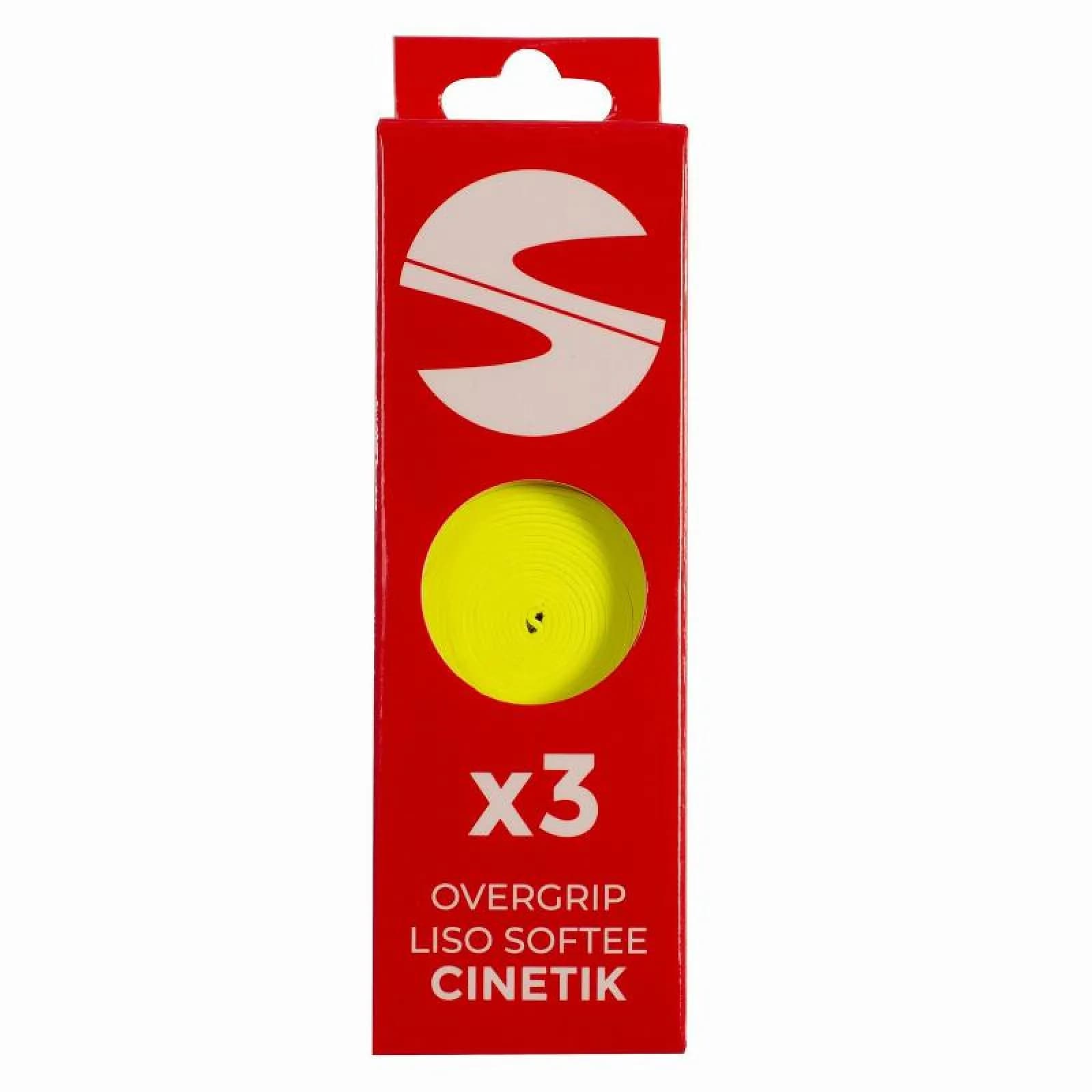 Softee Cinetik gładkie fluo 3 szt. yellow