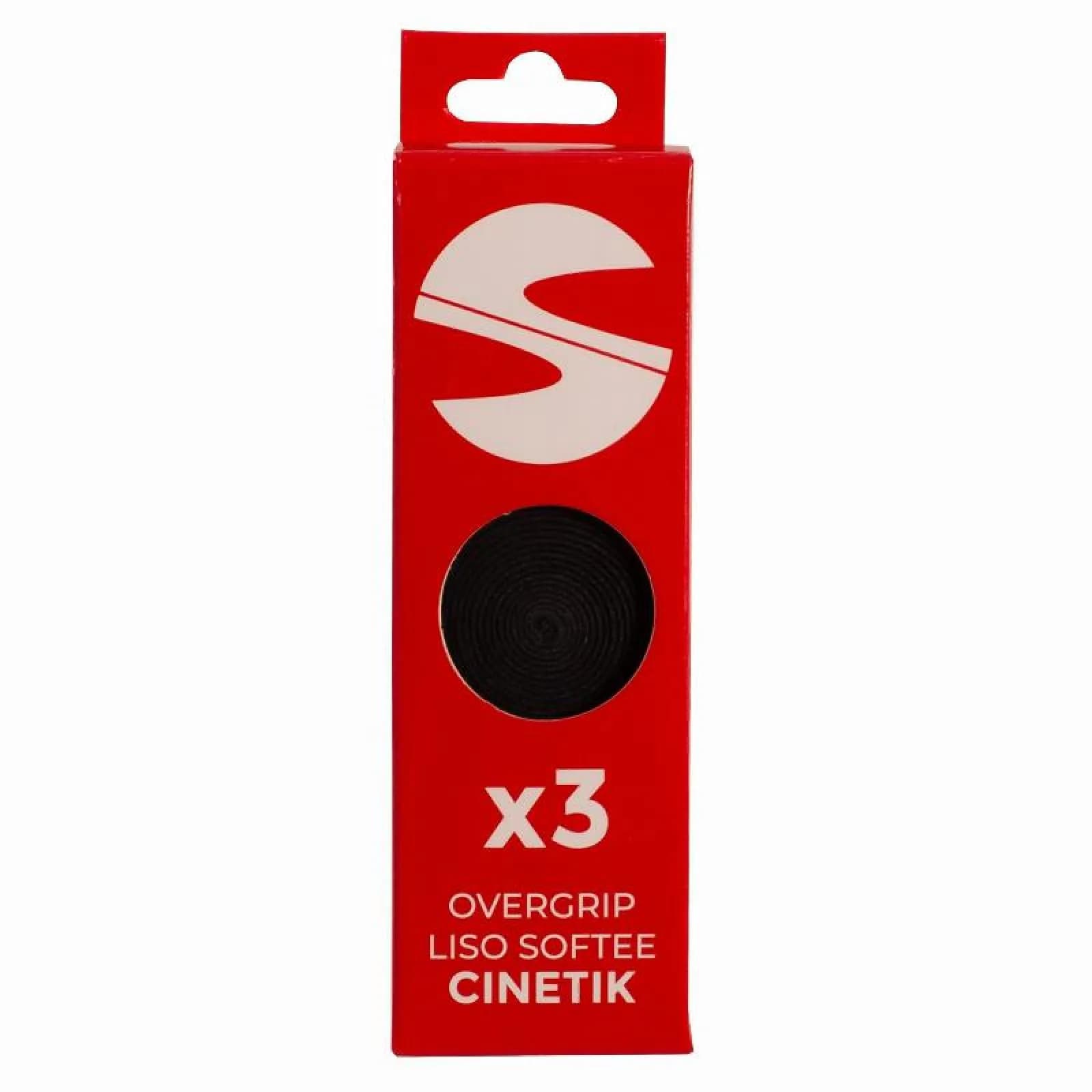 Softee Cinetik gładkie 3 szt. black