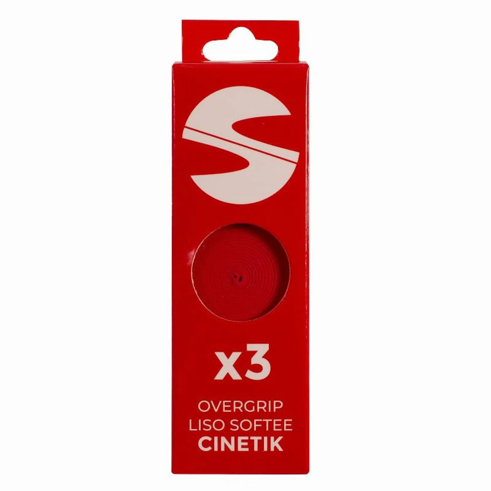 Softee Cinetik gładkie 3 szt. red