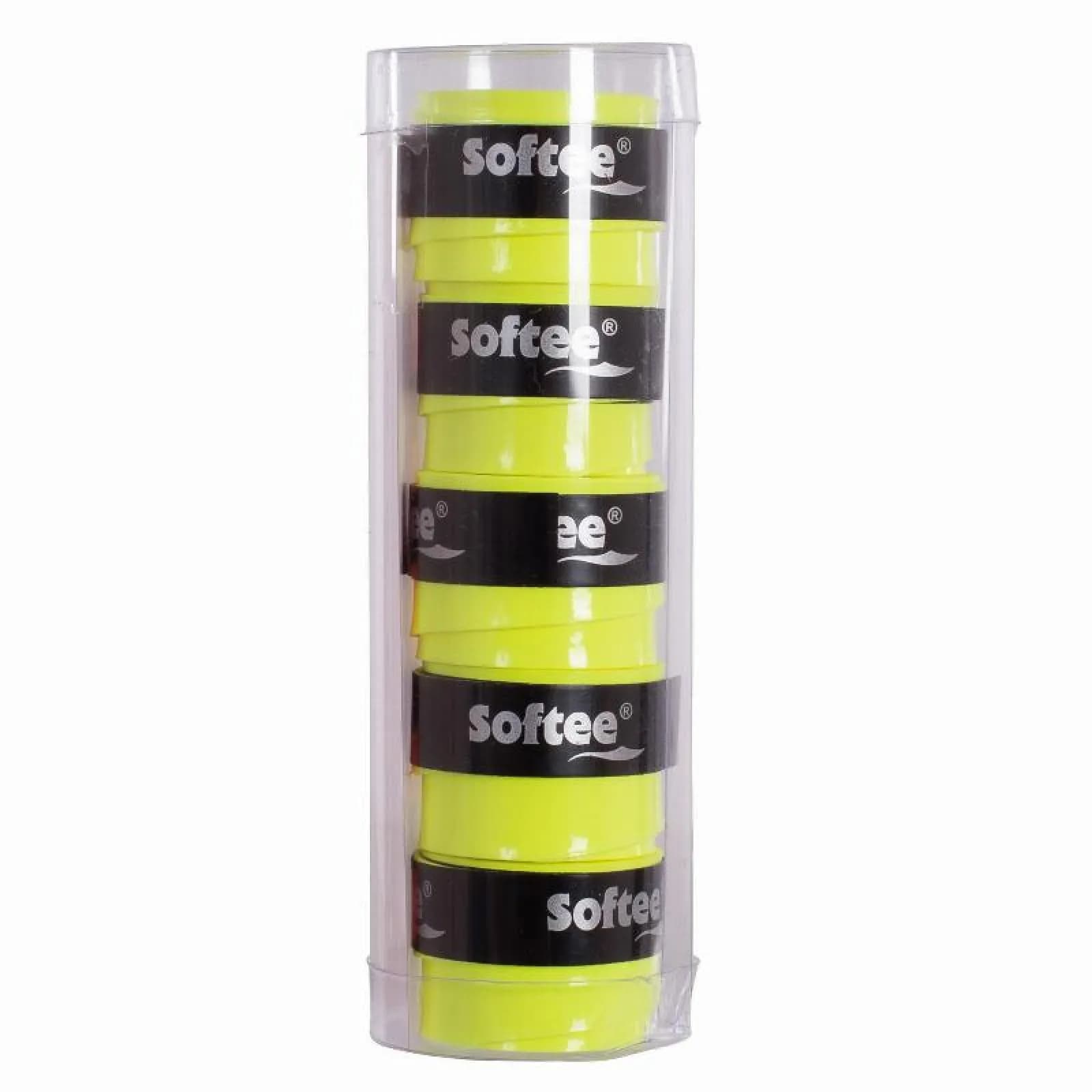 Softee Tech gładkie fluo 5 szt. yellow