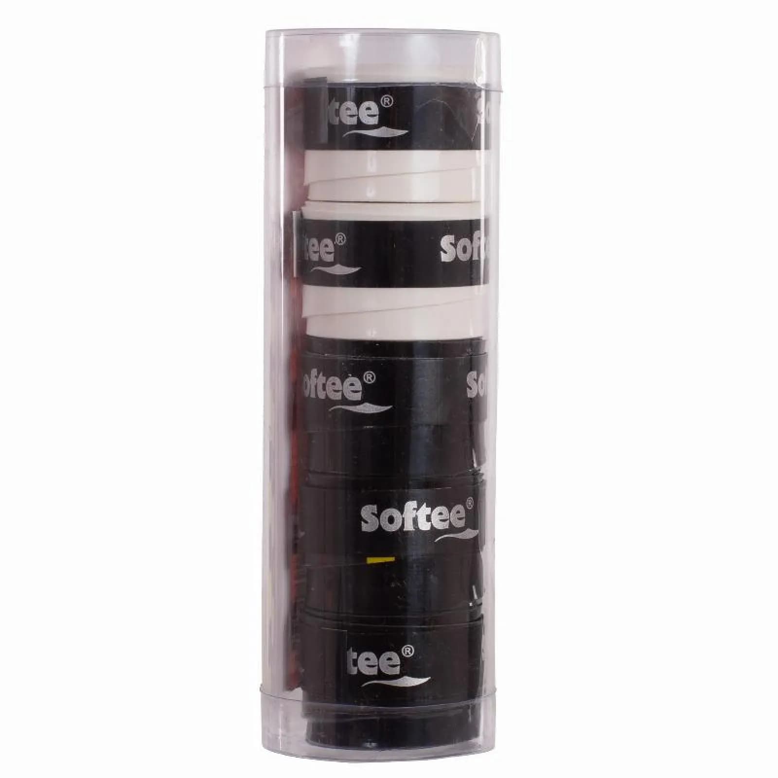 Softee Tech gładkie 5 szt. black/white