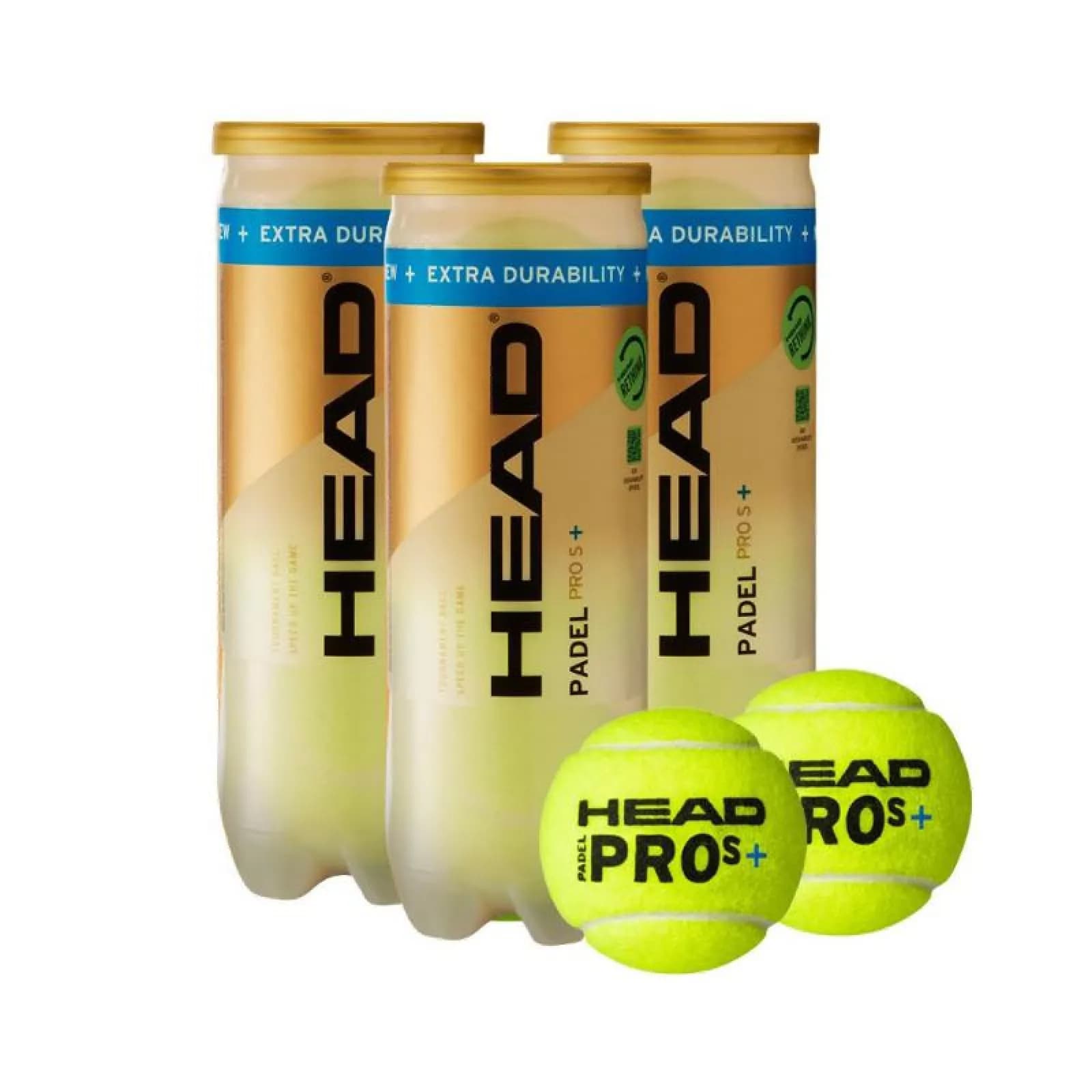 Head Padel Pro S+ 3x3 szt.
