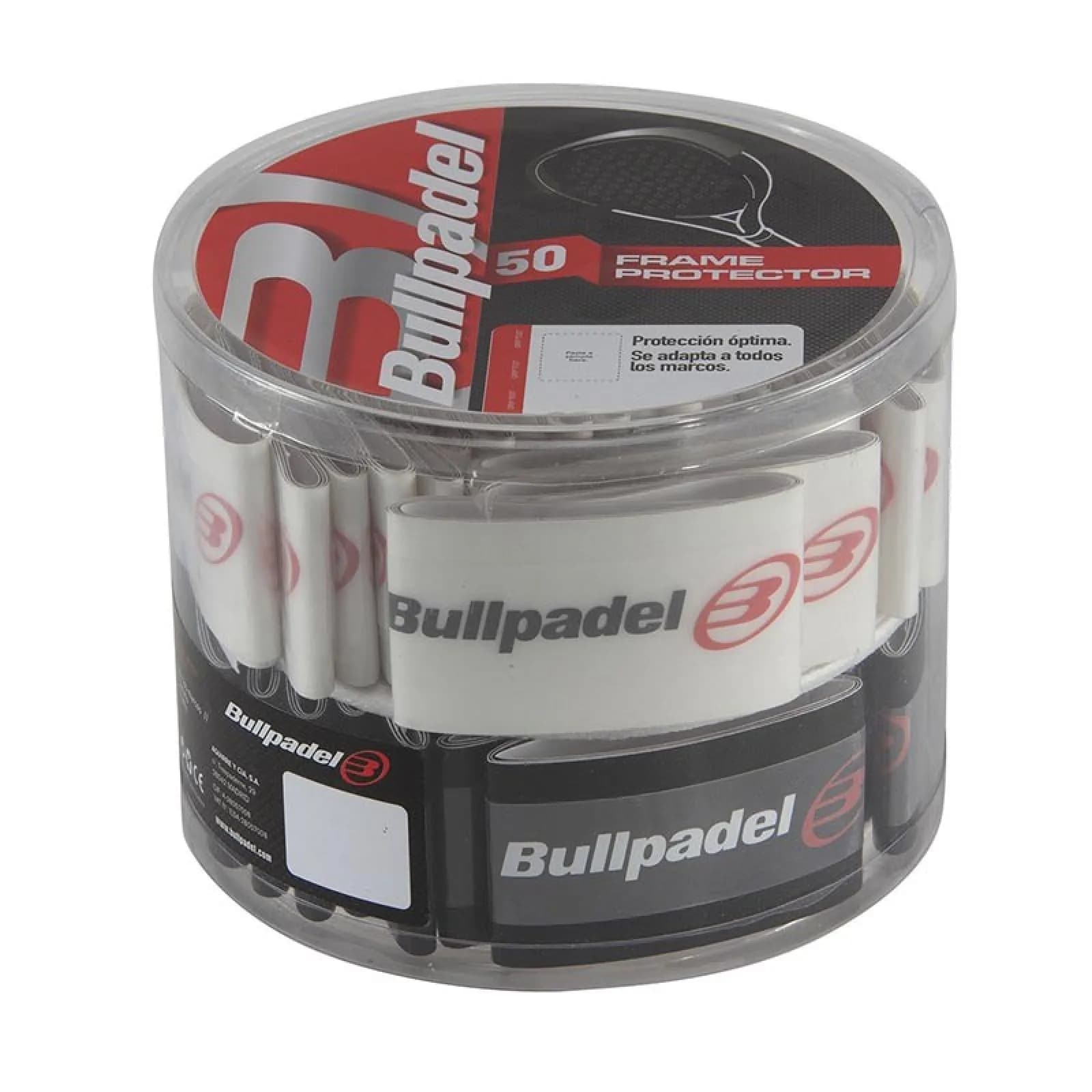 Bullpadel Frame black/clear 50 szt.