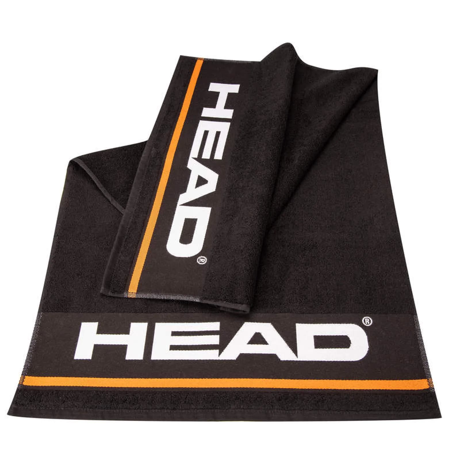Head Ręcznik duży black