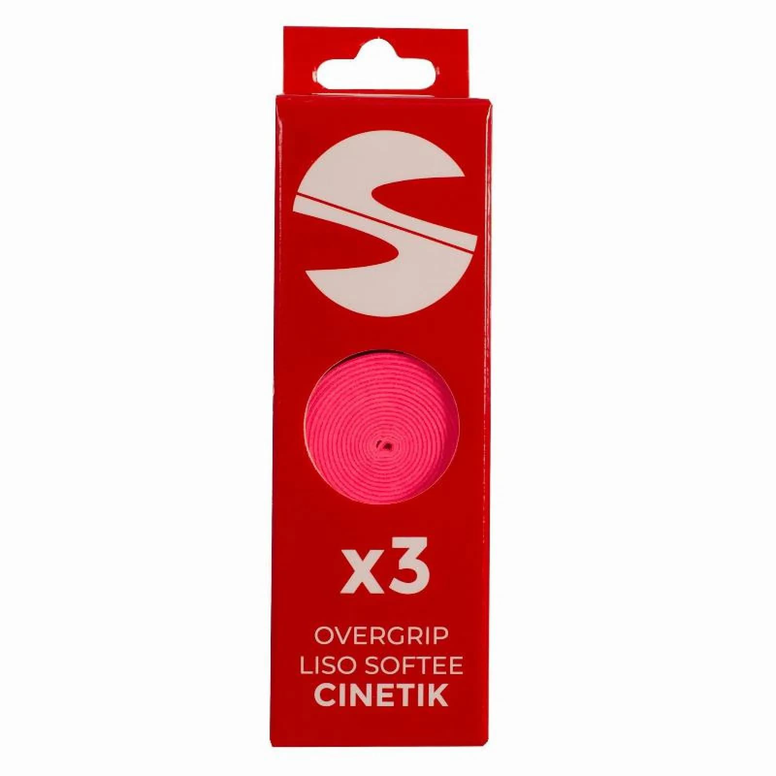 Softee Cinetik gładkie 3 szt. pink